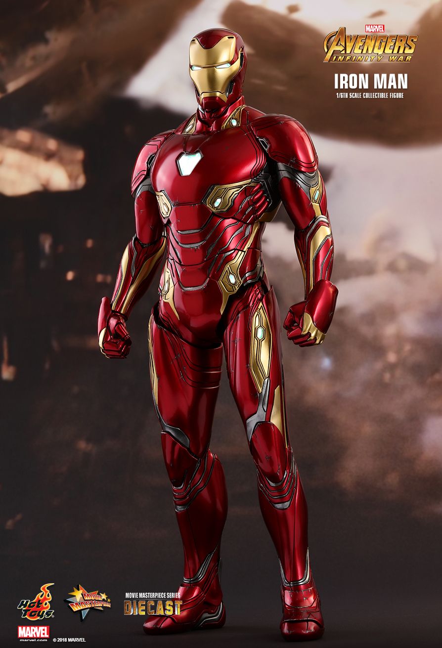 hot toys avengers infinity war iron man mark 50