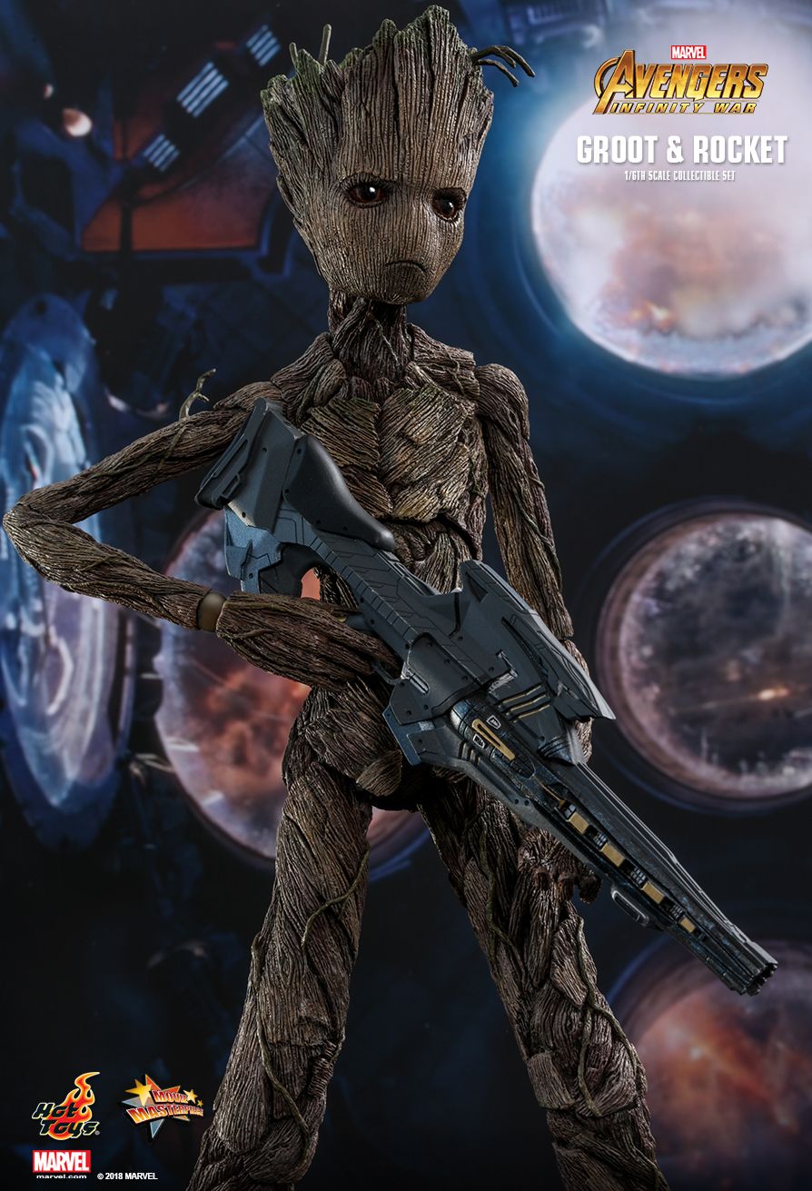 hot toys rocket and groot