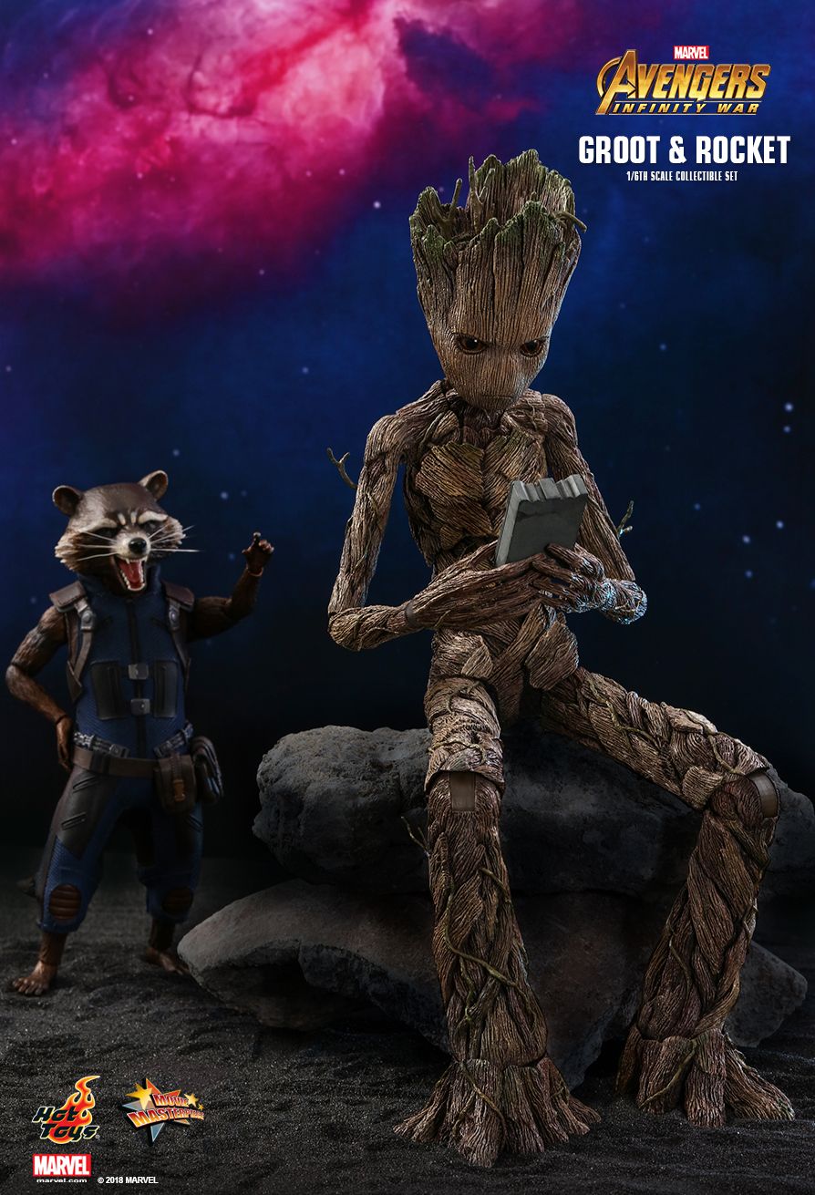 hot toys rocket and groot