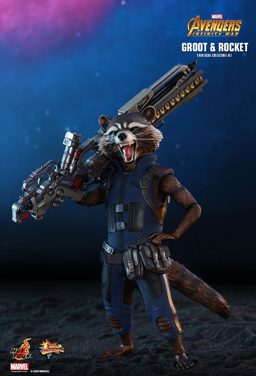 hot toys rocket and groot