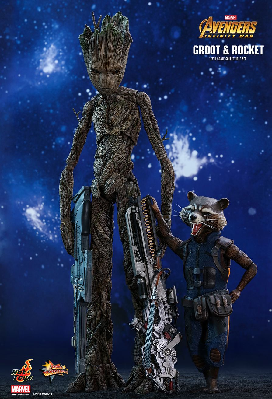 groot hot toys infinity war