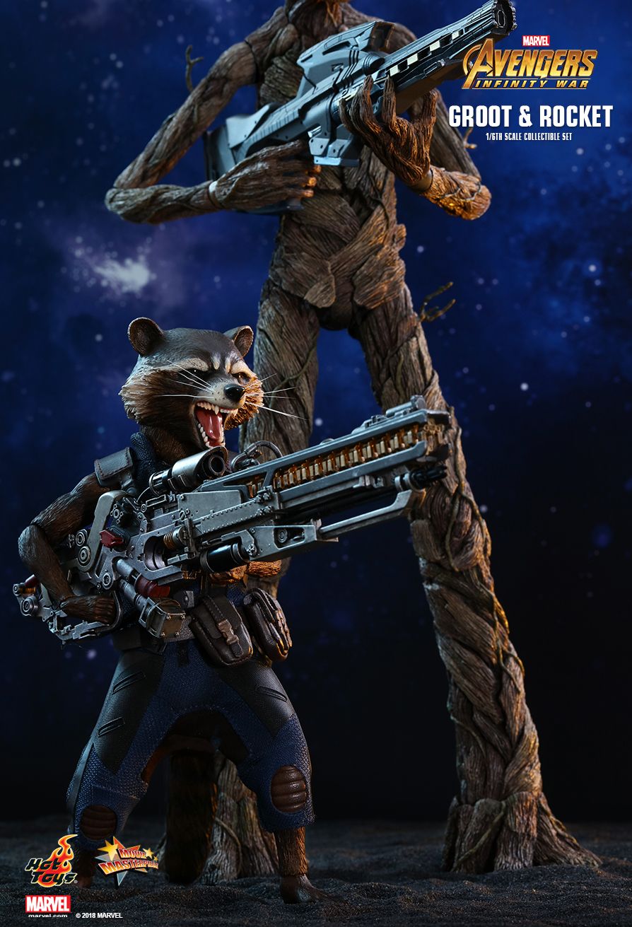 groot hot toys infinity war
