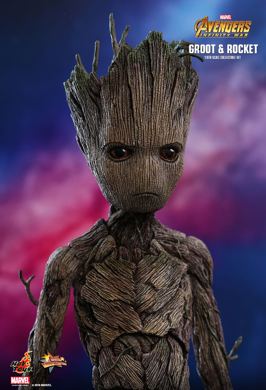 groot hot toys infinity war
