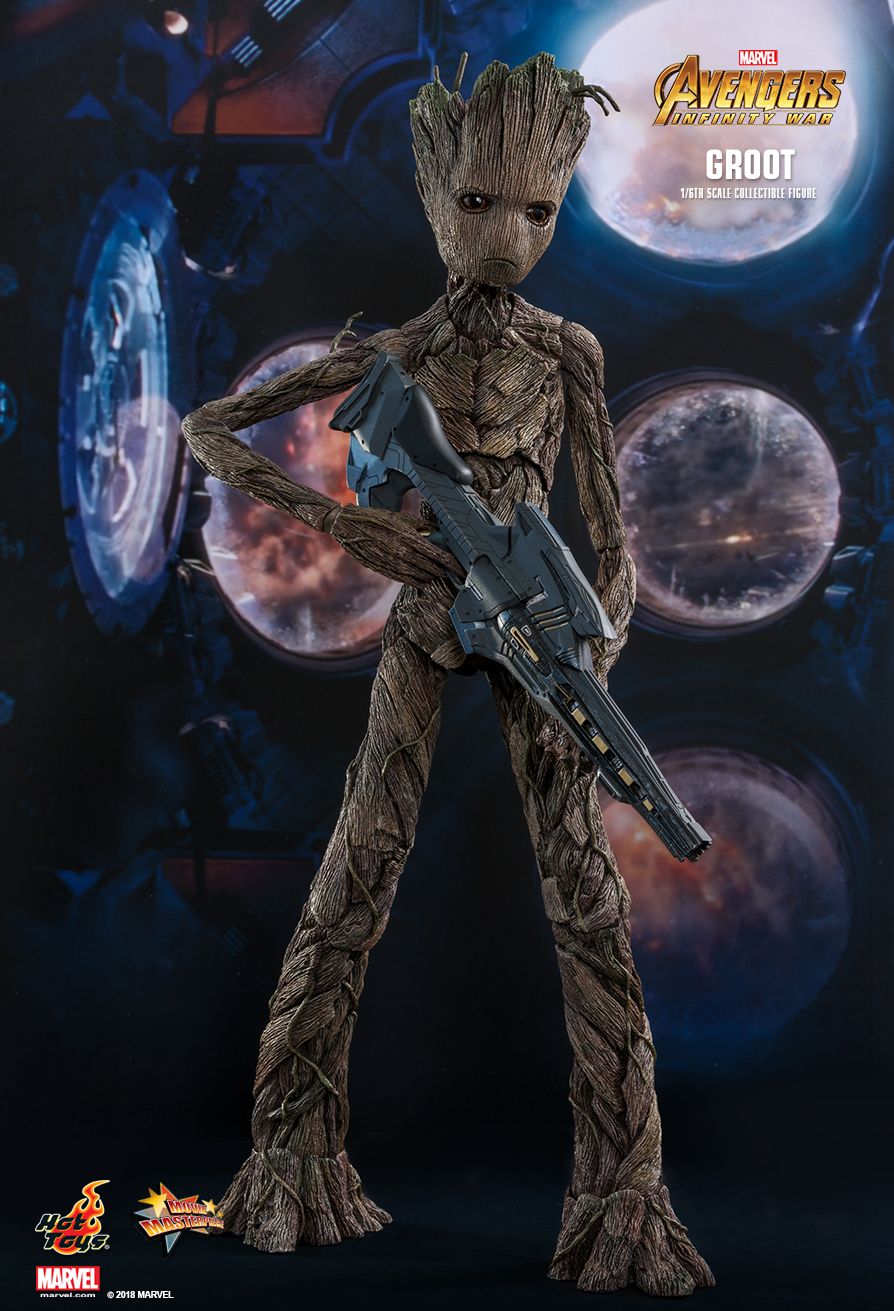 groot hot toys infinity war