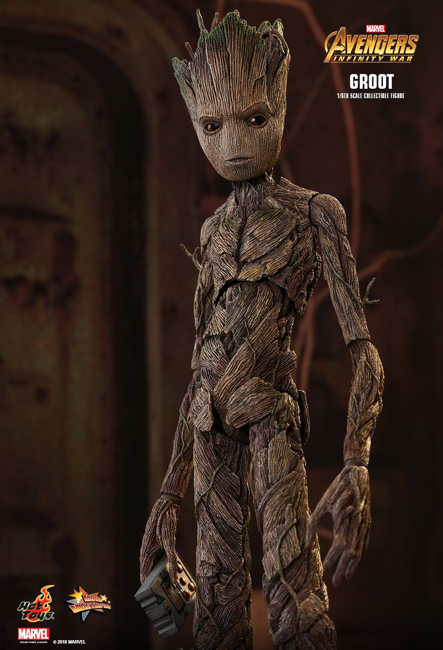 groot hot toys infinity war
