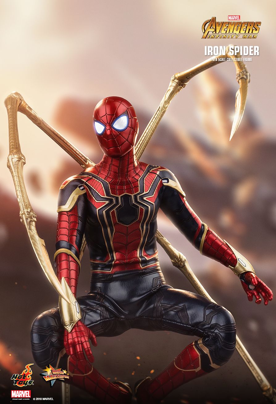 muñecos de iron spider