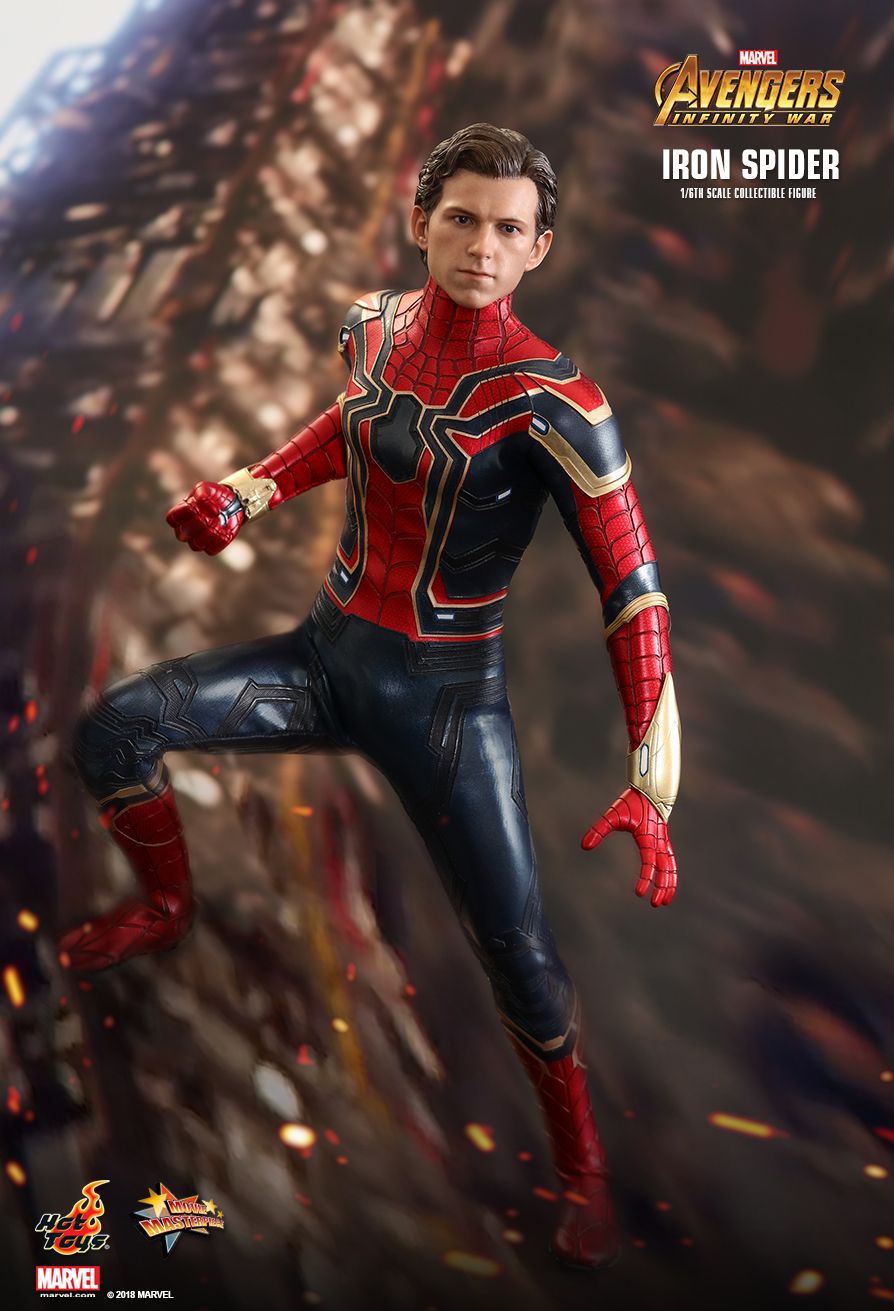 hot toys infinity war spiderman