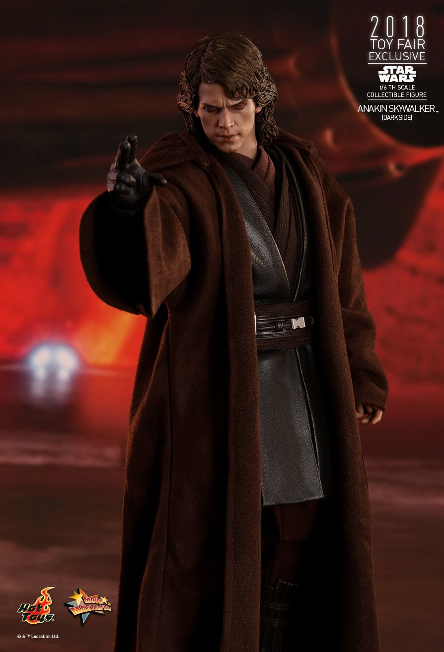 anakin skywalker dark side hot toys