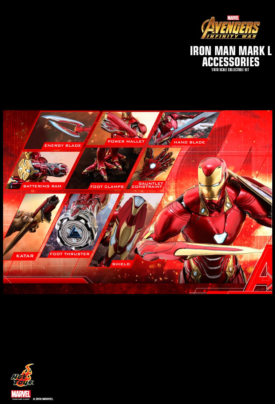 hot toys iron man mk50