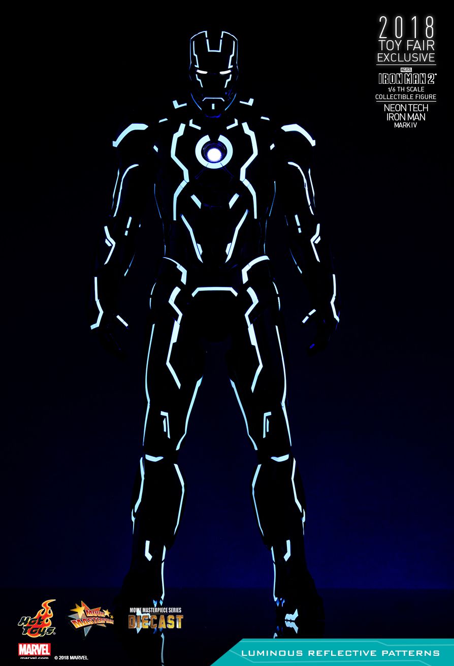iron man neon tech 2.0