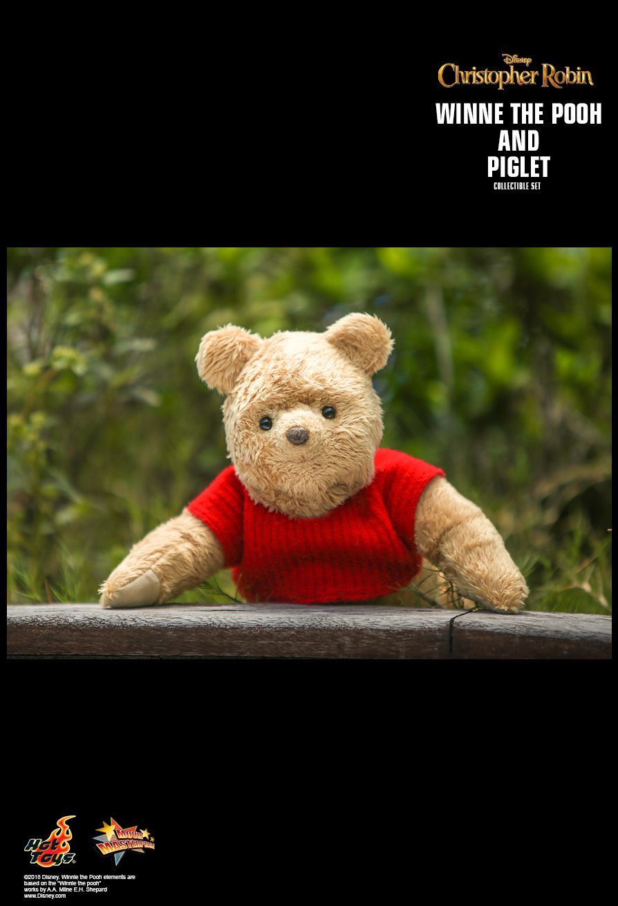 Hot Toys : Christopher Robin - Winnie the Pooh and Piglet Collectible Set