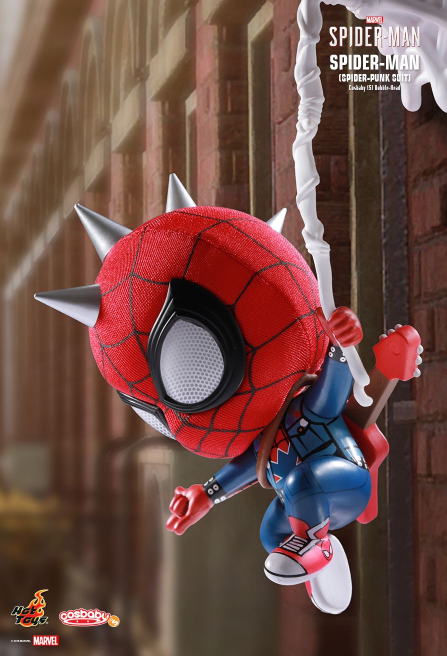 Hot Toys COSB617-624 Marvel Spider-Man Bobble-Head COSBABY Cute Figure Doll 