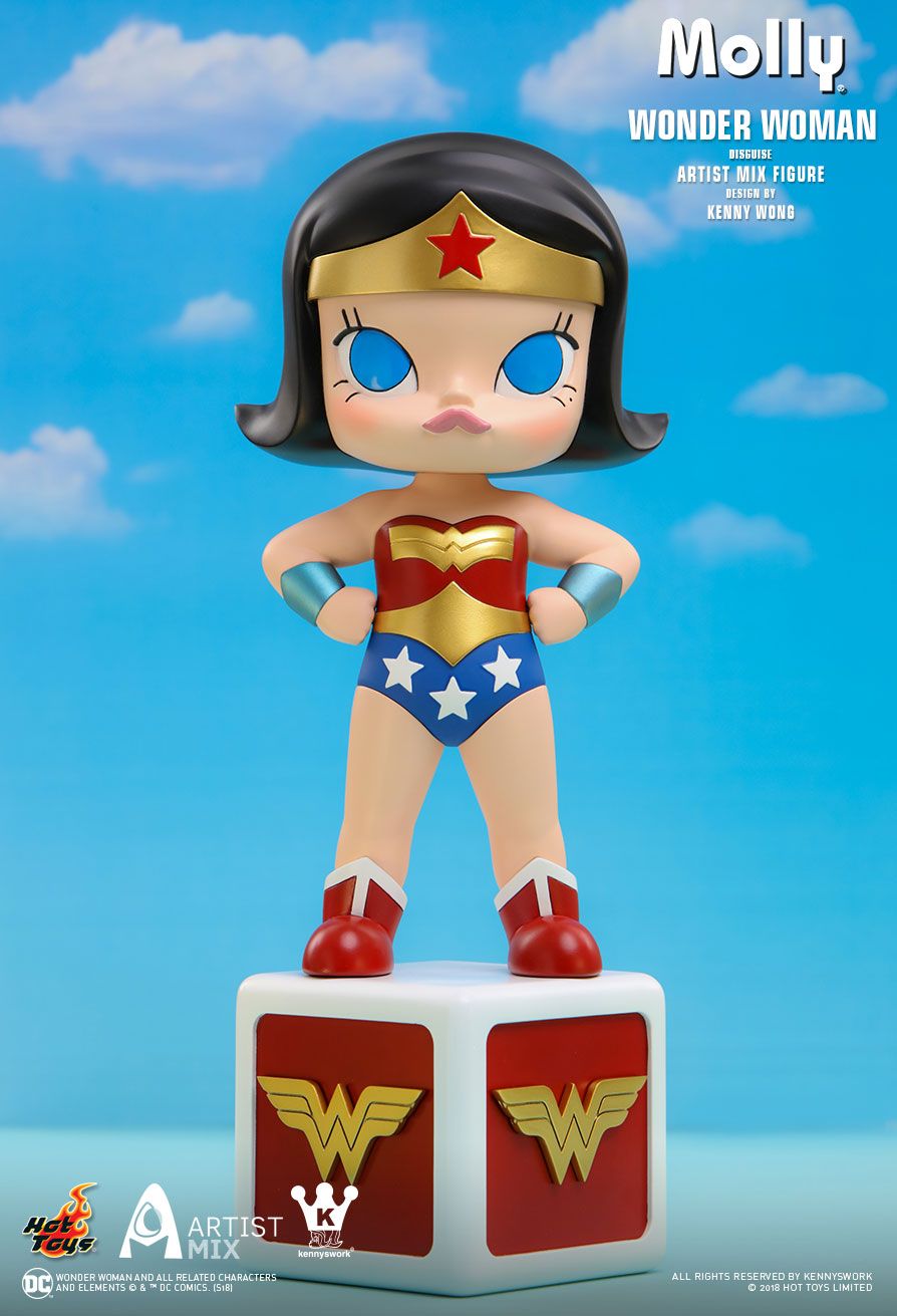 Hot Toys : - Molly (Wonder Woman Disguise) Artist Mix Figure Designed by Kenny Wong