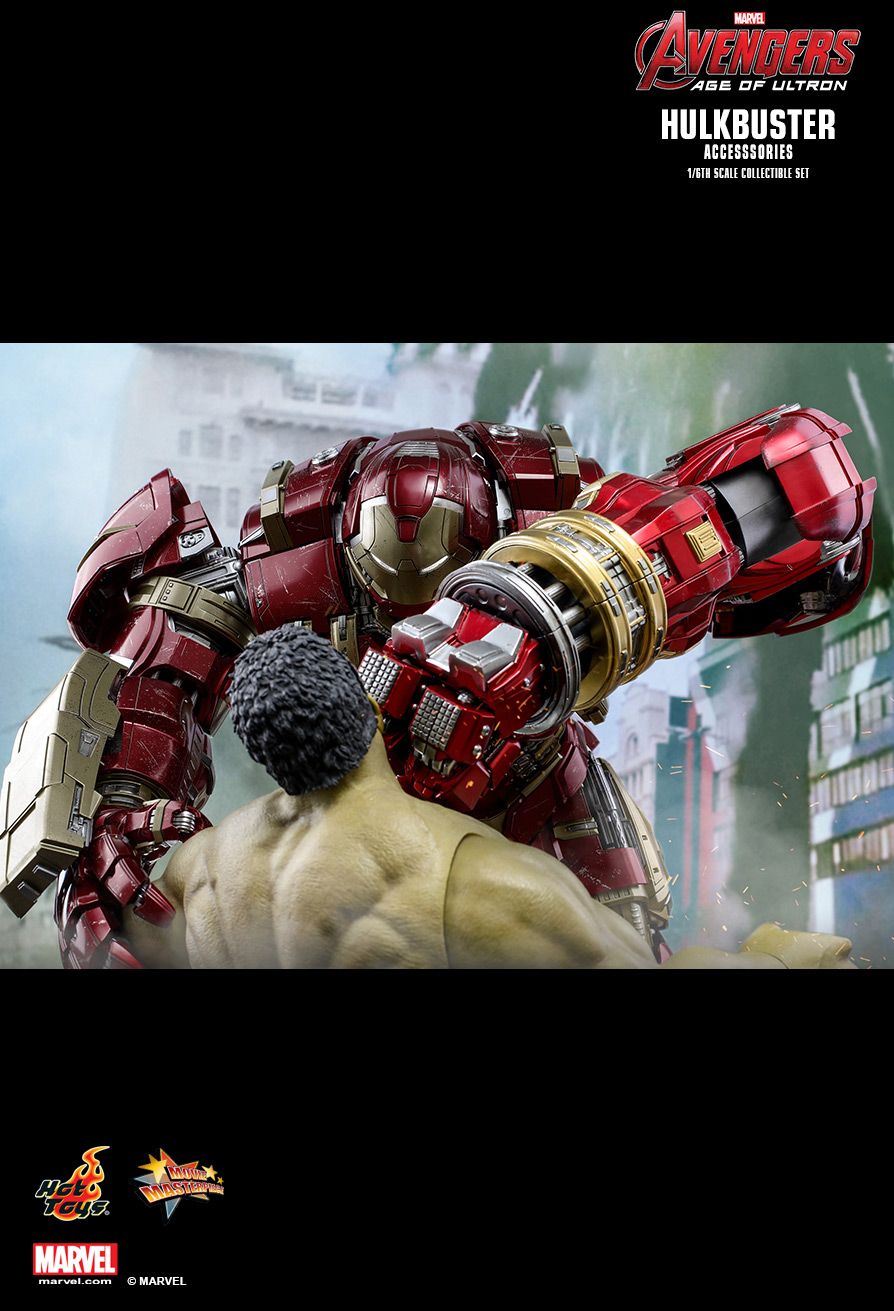 hot toys hulkbuster accessories
