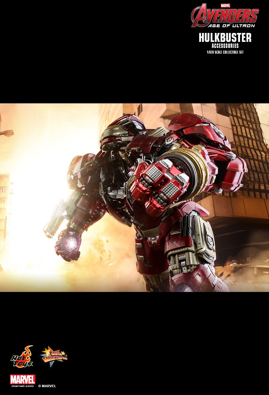 hot toys hulkbuster accessories