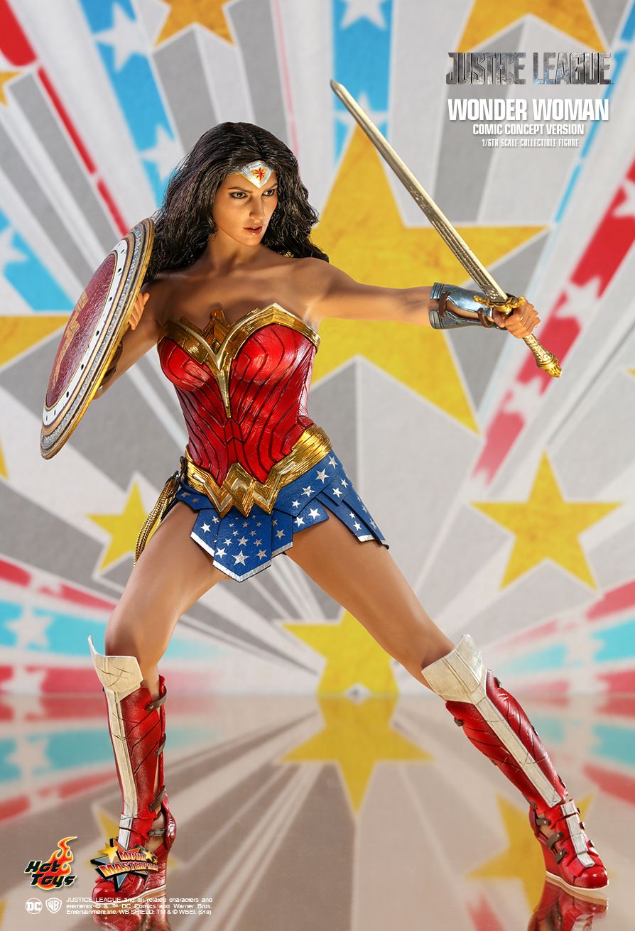 Hot Toys : Justice League - Wonder Woman (Comic Concept Version) 1/6th scale Collectible Figure