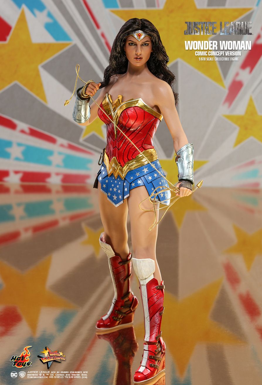 Hot Toys : Justice League - Wonder Woman (Comic Concept Version) 1/6th scale Collectible Figure