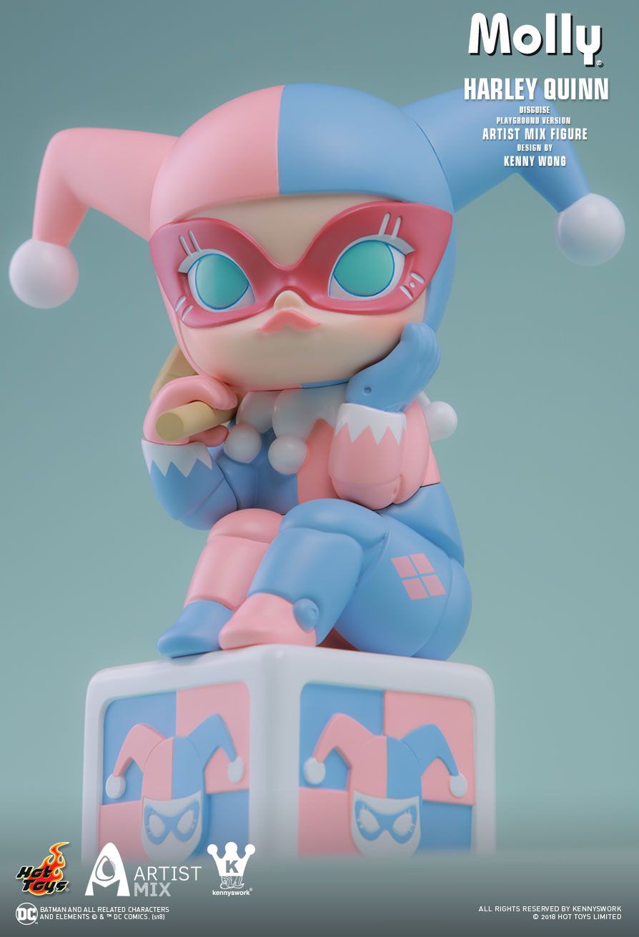 Hot Toys : - Molly (Harley Quinn Disguise) Playground Version Artist Mix Figure Designed by Kenny Wong