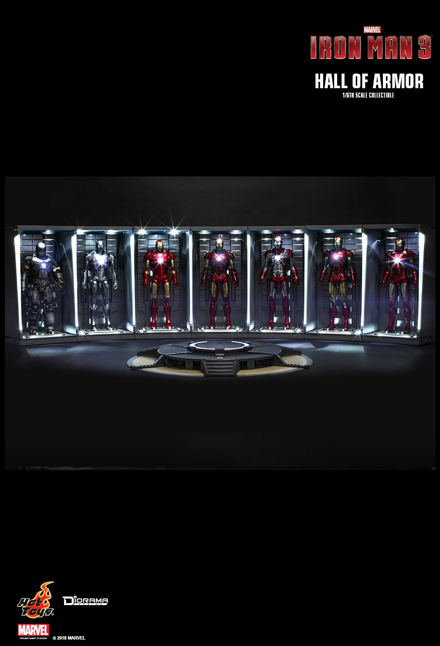 hot toys hall of armour