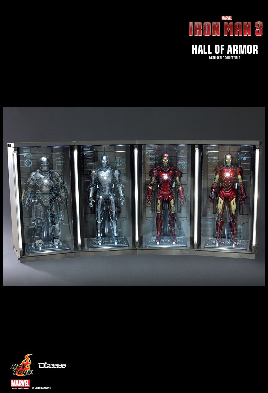 hot toys hall of armour
