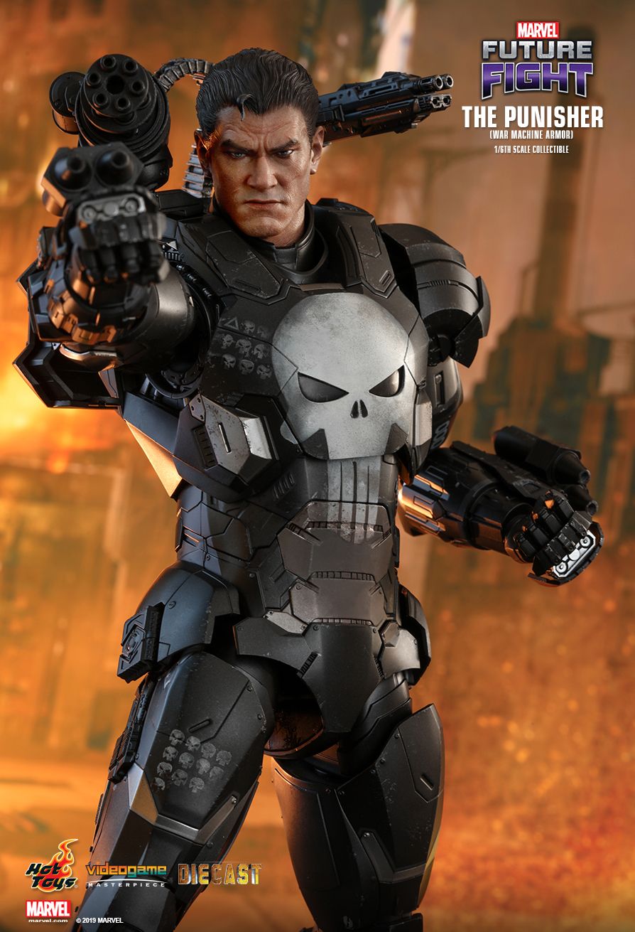 Hot Toys : MARVEL Future Fight - The Punisher (War Machine Armor) 1/6th scale Collectible Figure
