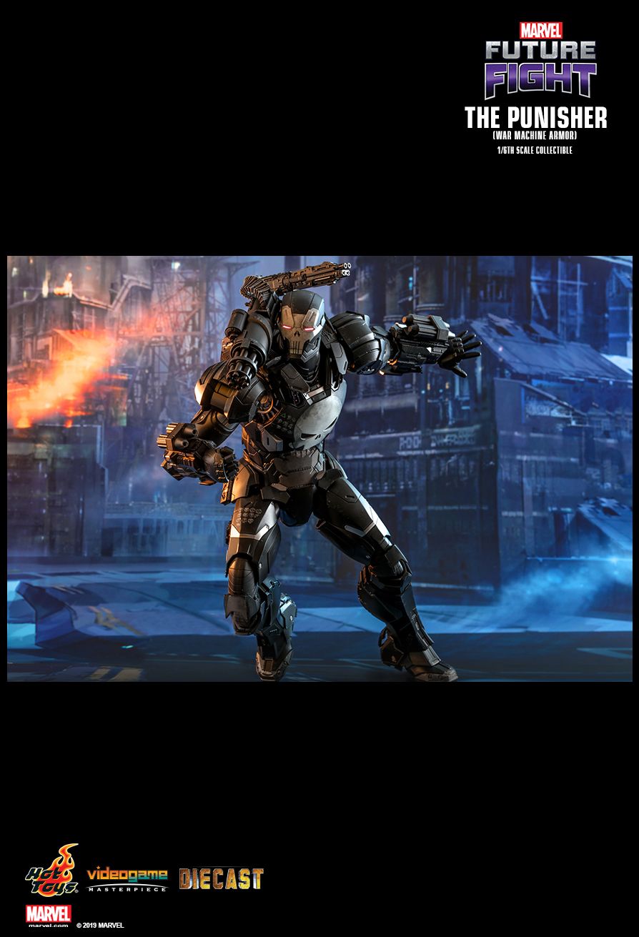 Hot Toys : MARVEL Future Fight - The Punisher (War Machine Armor) 1/6th scale Collectible Figure