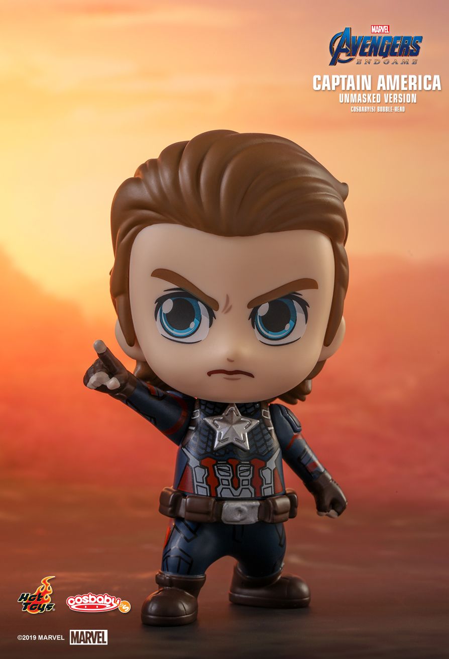 Details about   Hot Toys Avengers Endgame Hawkeye COSBABY COSB785 w/Arrows Bobble-head Figure 