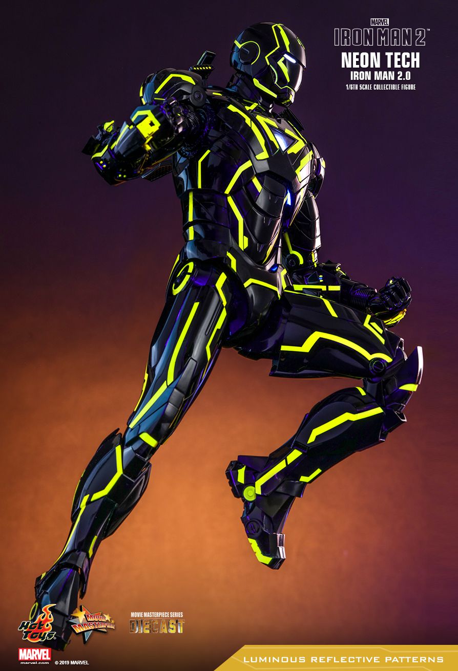 hot toys neon tech 2.0