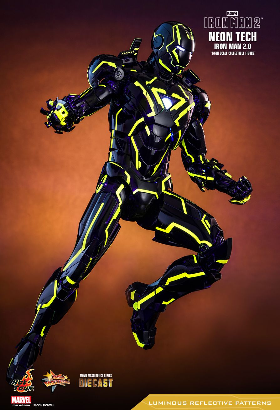 hot toys neon tech 2.0