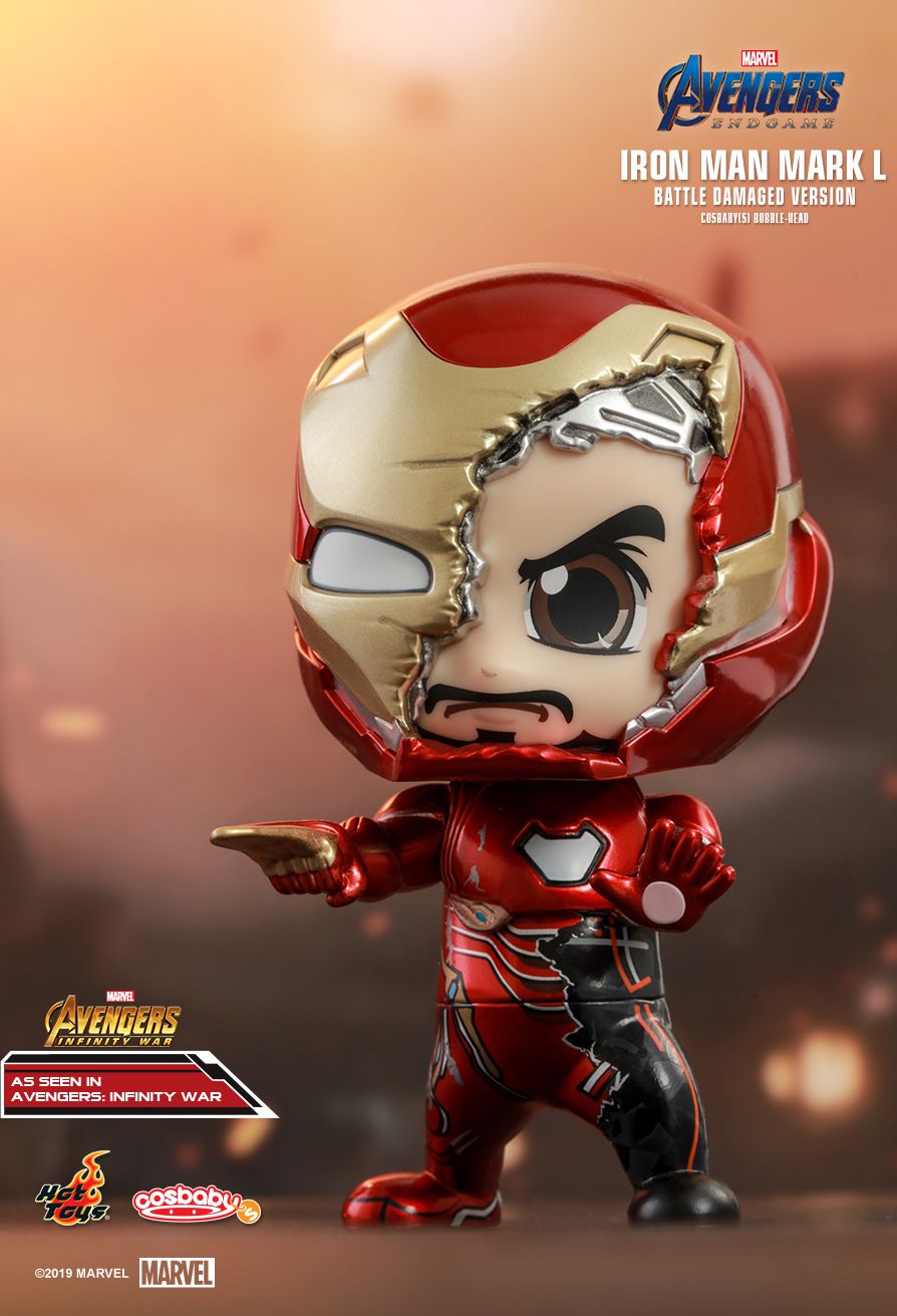 hot toys cosbaby iron man
