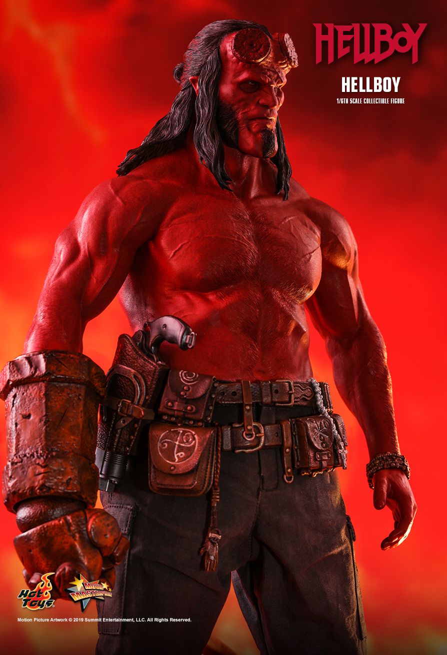 CLEARANCE SALE HOT TOYS 1/6 HELLBOY MMS527 HELLBOY ANUNG UN RAMA ACTION FIGURE 