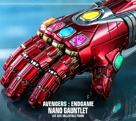 iron man nano gauntlet hot toys