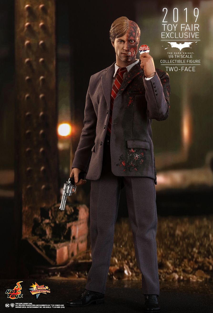 Two Face 1/6th Scale Collectible Figure for sale online Hot Toys The Dark Knight 