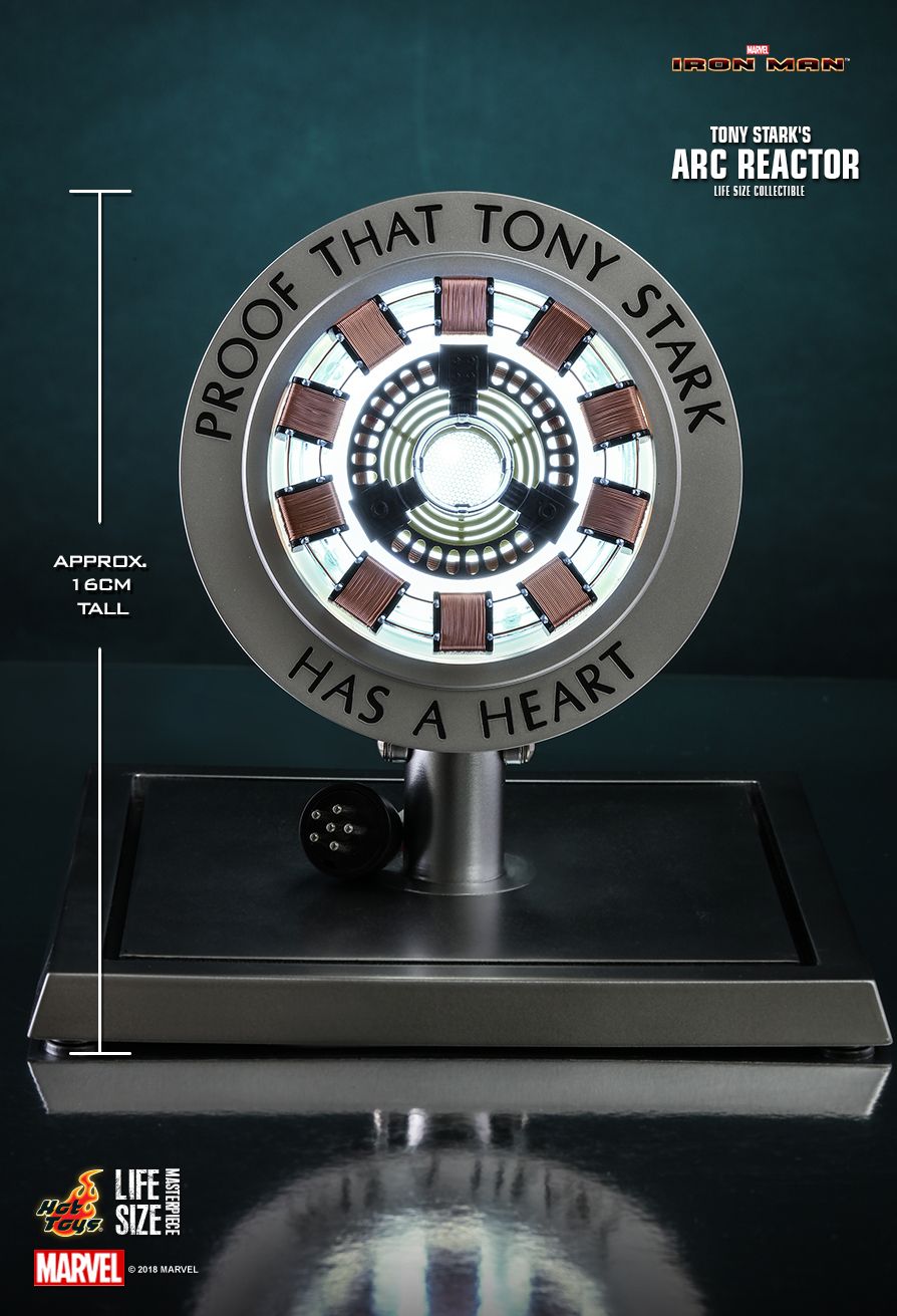 arc reactor hot toys