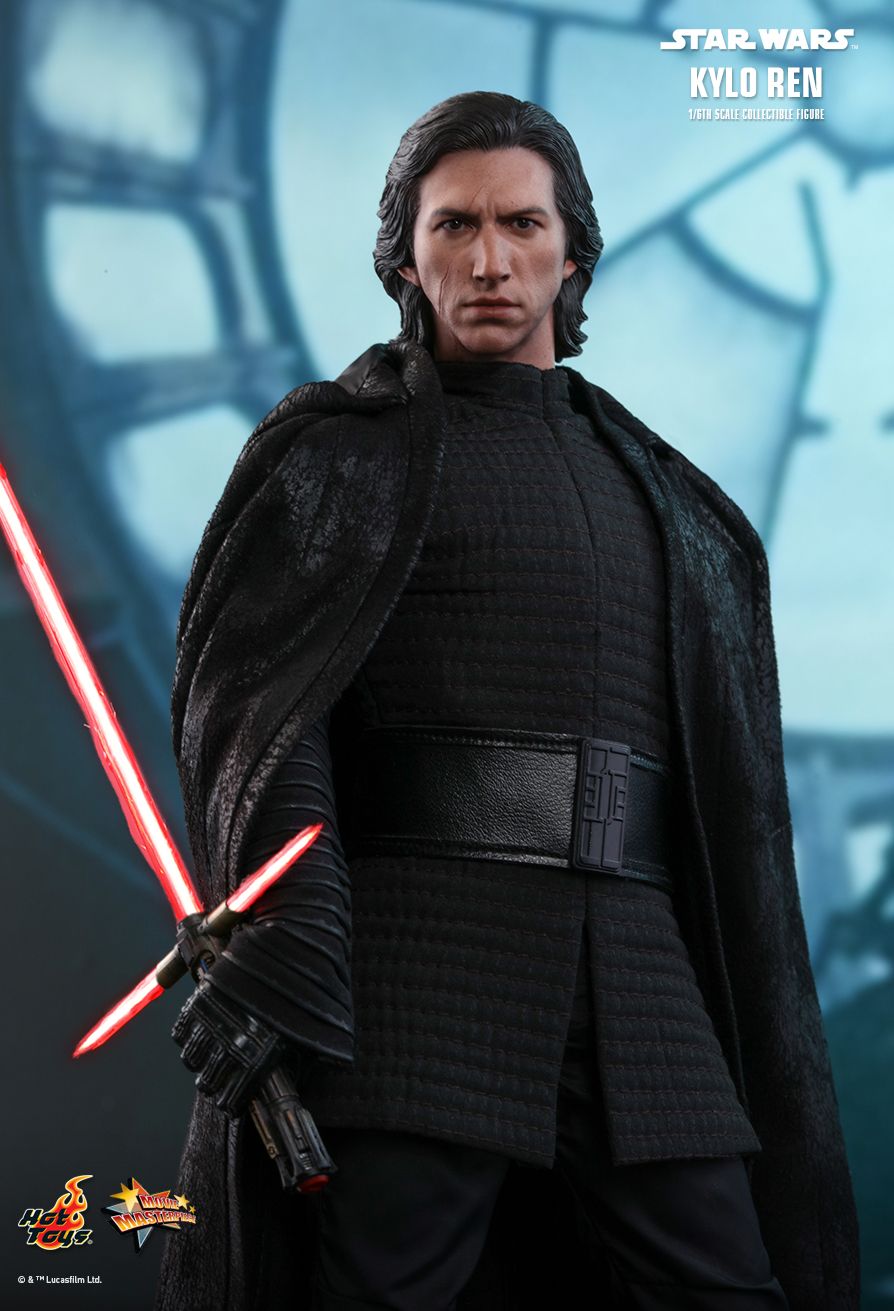 kylo ren last jedi hot toys