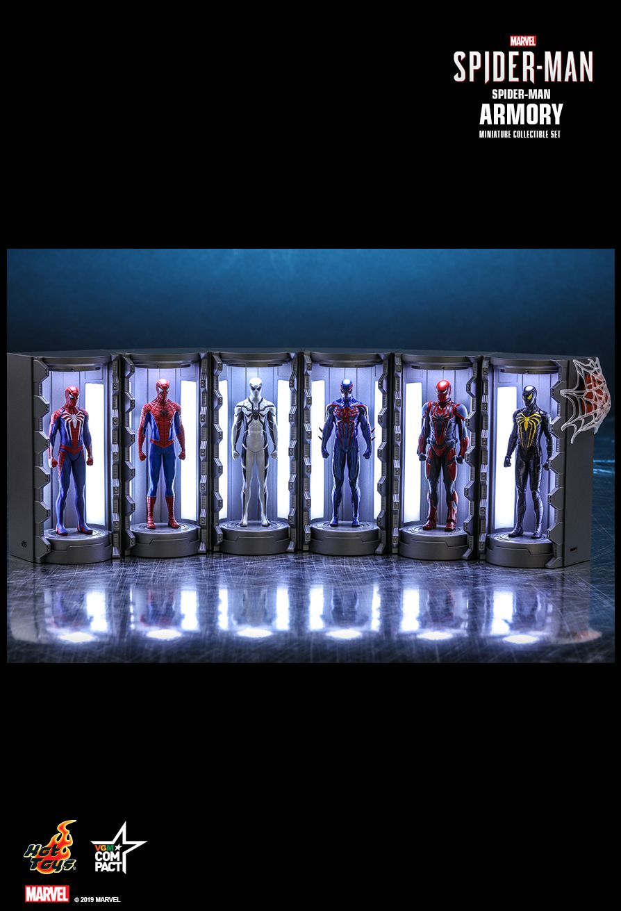 miniature spider man figures