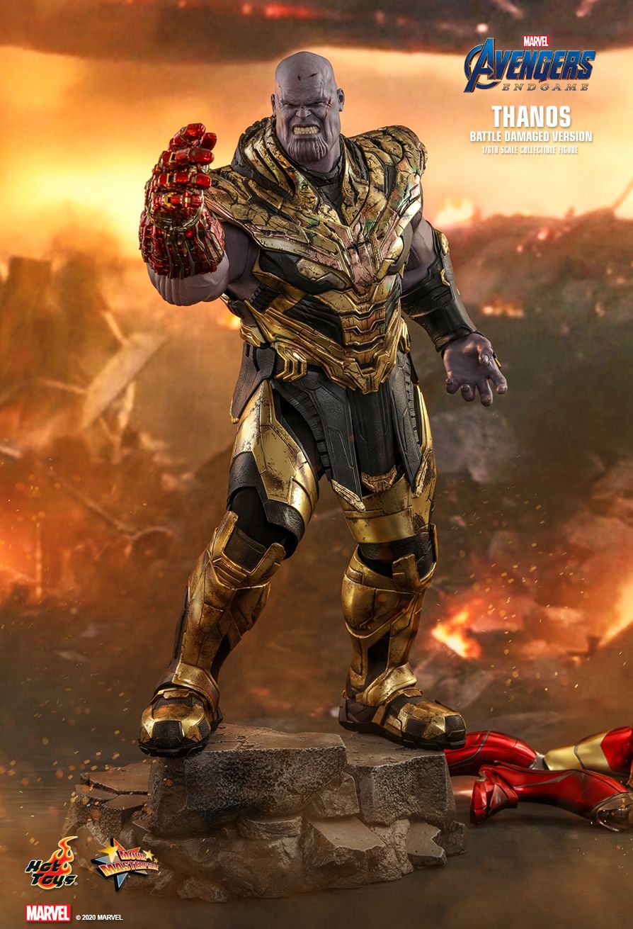 battle damaged thanos
