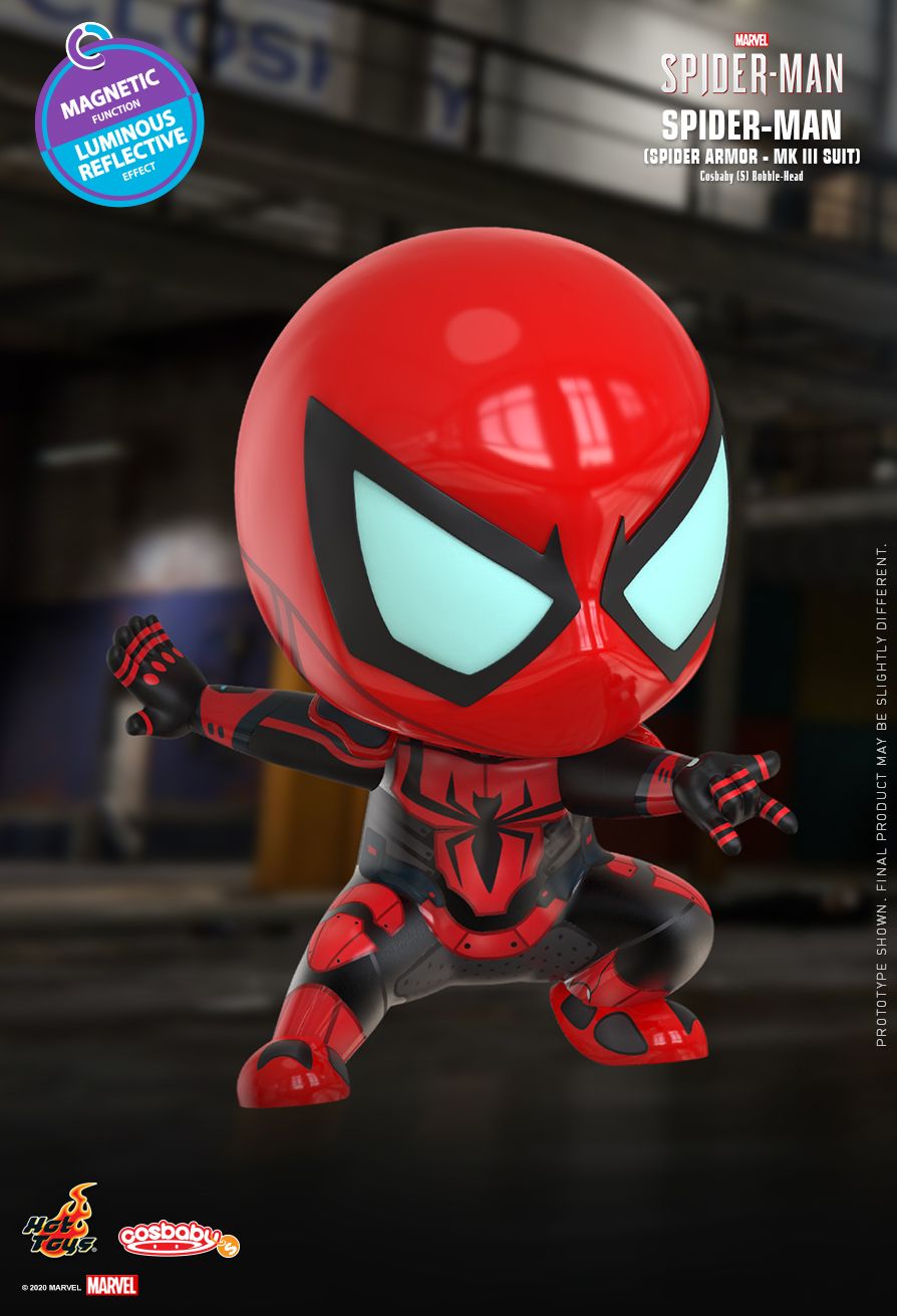 hot toys spider man cosbaby