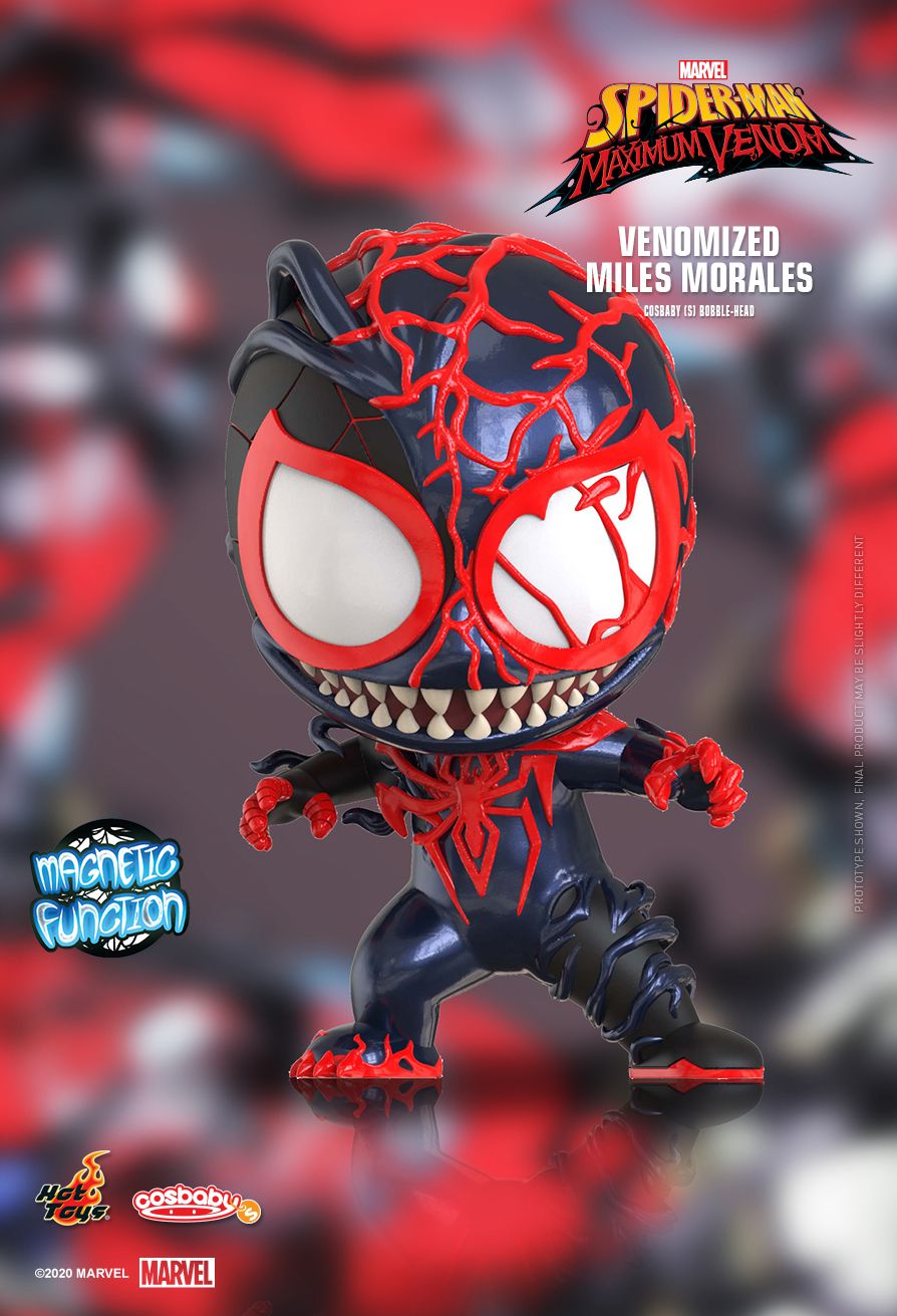 Hot Toys Spider-Man Maximum Venom Cosbaby Venomized Ghost Rider Miles Morales