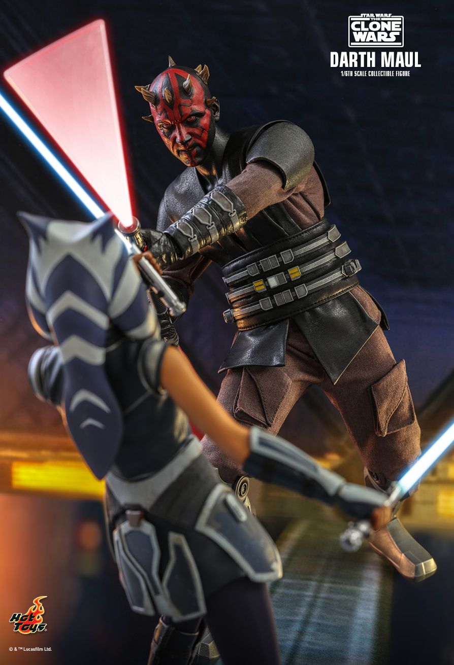 Details about   HOTTOYS HT 1/6 Star Wars Darth Maul Double Bladed Lightsaber Figure Accessories 