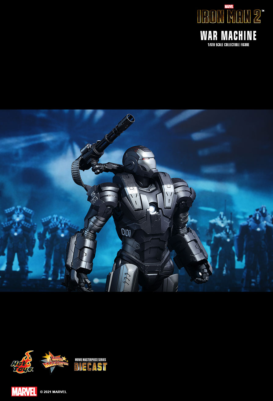 Hot Toys : Iron Man 2 - War Machine 1/6th scale Collectible Figure
