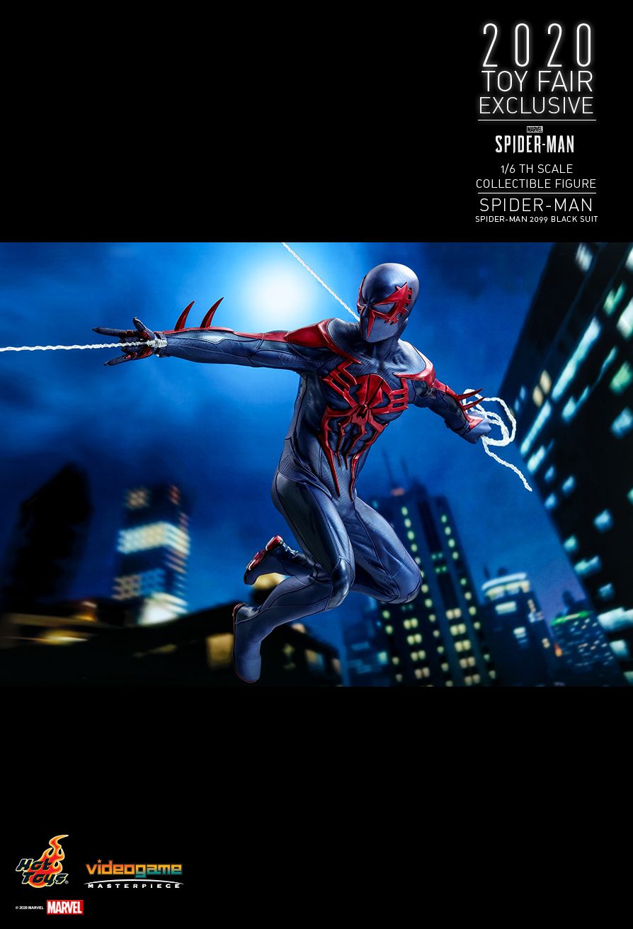 ホットトイズVGM42 spidermanスパイダーマン2099ブラック・スーツ