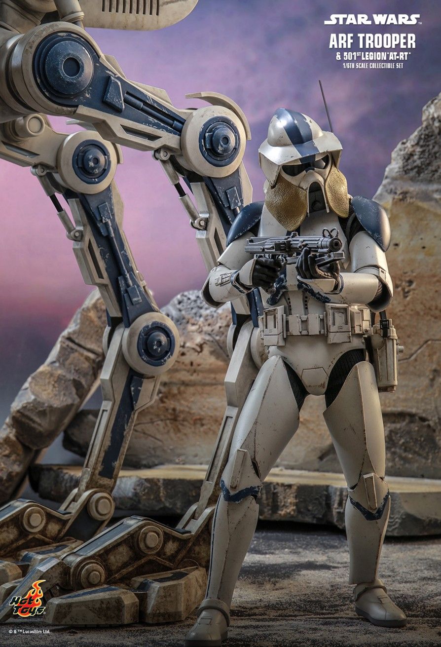 NEW PRODUCT: HOT TOYS 1/6 ARF Trooper & 501st Legion AT-RT PD1668486649OvW