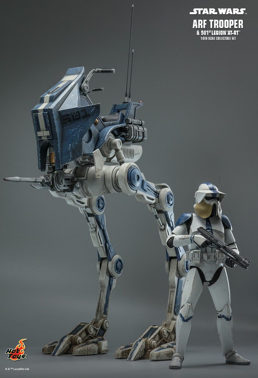 NEW PRODUCT: HOT TOYS 1/6 ARF Trooper & 501st Legion AT-RT PD1668486650429