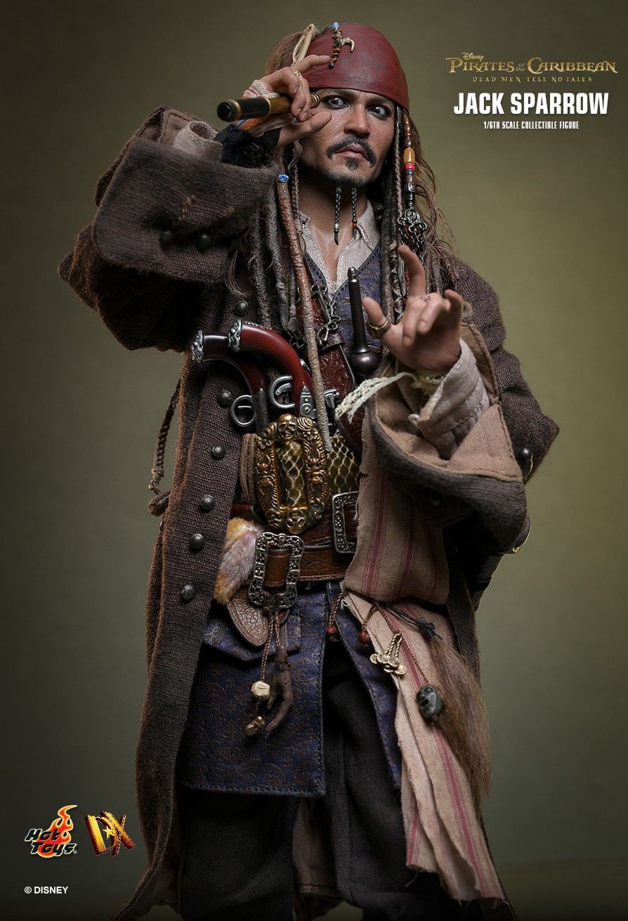 PiratesoftheCaribbean - NEW PRODUCT: Hot Toys Pirates of the Caribbean: Dead Men Tell No Tales Jack Sparrow 1/6th scale Collectible Figure (standard and deluxe) PD17115998380d8
