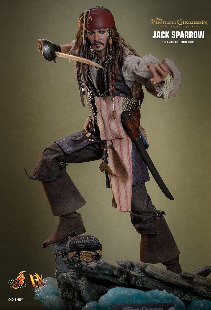 PiratesoftheCaribbean - NEW PRODUCT: Hot Toys Pirates of the Caribbean: Dead Men Tell No Tales Jack Sparrow 1/6th scale Collectible Figure (standard and deluxe) PD1711599838AbG