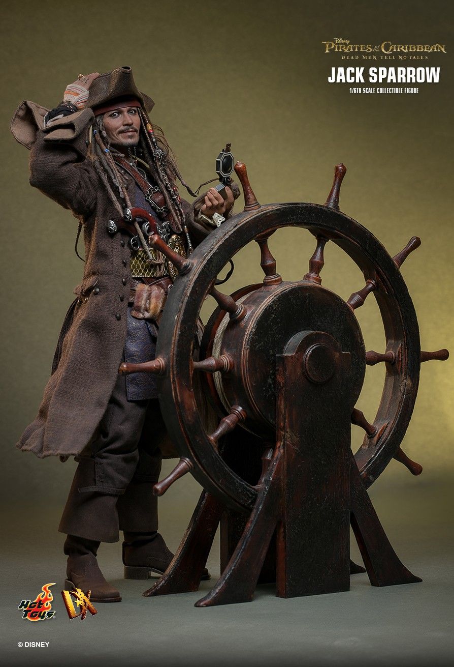 jack - NEW PRODUCT: Hot Toys Pirates of the Caribbean: Dead Men Tell No Tales Jack Sparrow 1/6th scale Collectible Figure (standard and deluxe) PD1711599838dbA