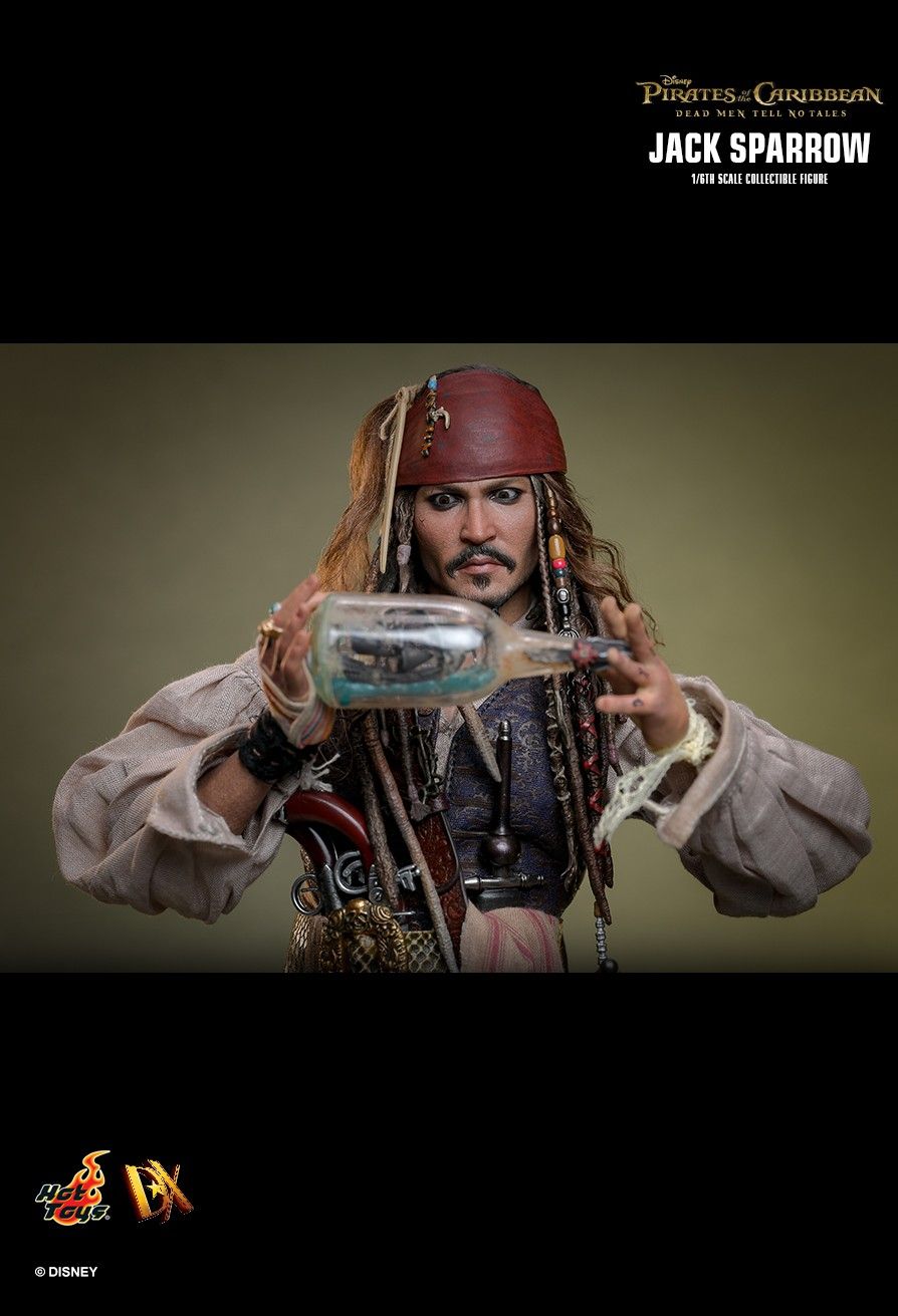 NEW PRODUCT: Hot Toys Pirates of the Caribbean: Dead Men Tell No Tales Jack Sparrow 1/6th scale Collectible Figure (standard and deluxe) PD1711599839EYv
