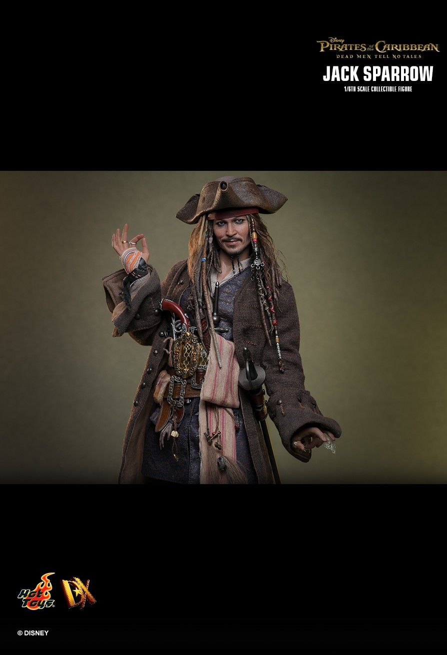 Jack - NEW PRODUCT: Hot Toys Pirates of the Caribbean: Dead Men Tell No Tales Jack Sparrow 1/6th scale Collectible Figure (standard and deluxe) PD1711599839Ypn