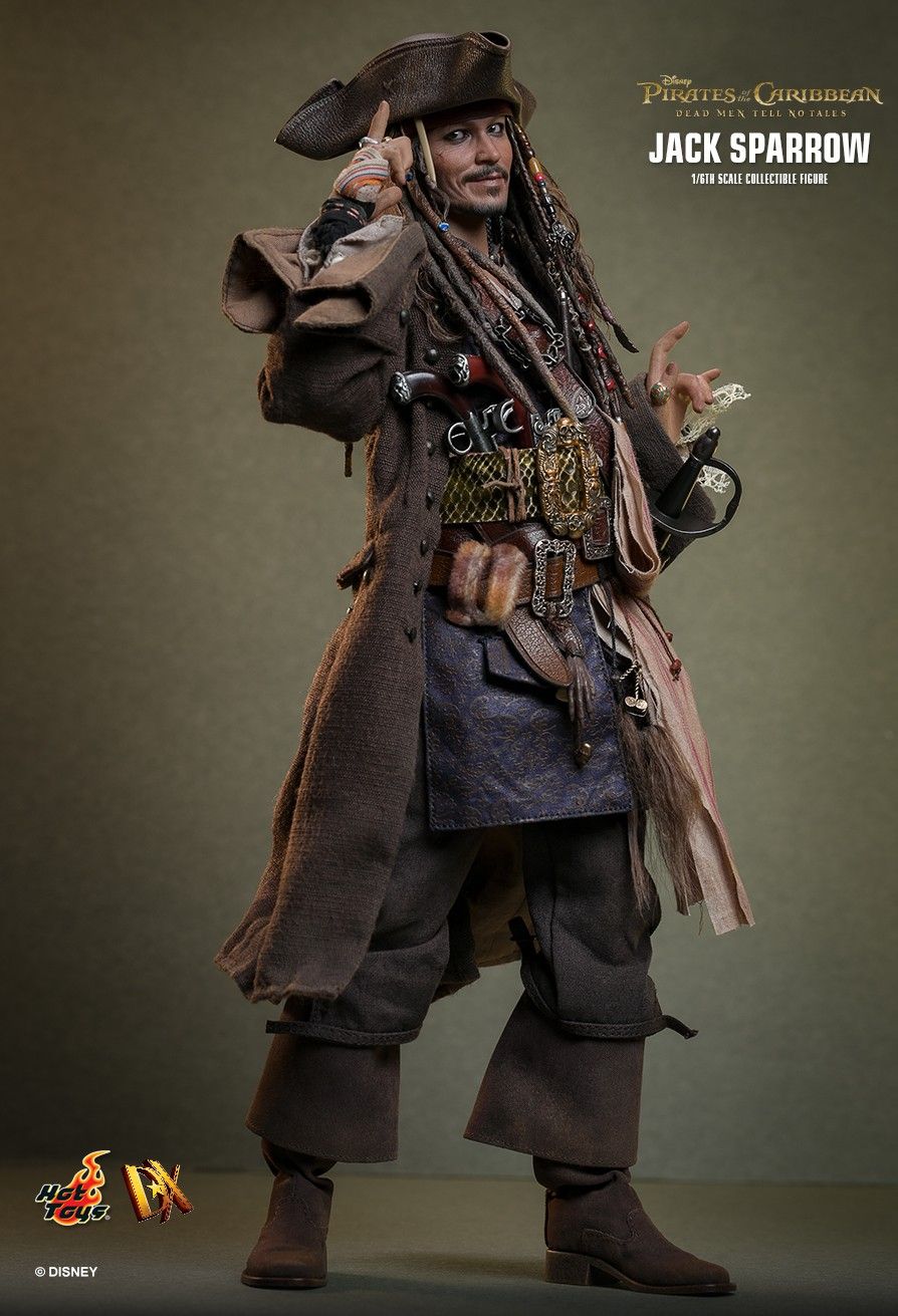 jack - NEW PRODUCT: Hot Toys Pirates of the Caribbean: Dead Men Tell No Tales Jack Sparrow 1/6th scale Collectible Figure (standard and deluxe) PD1711599839fbW